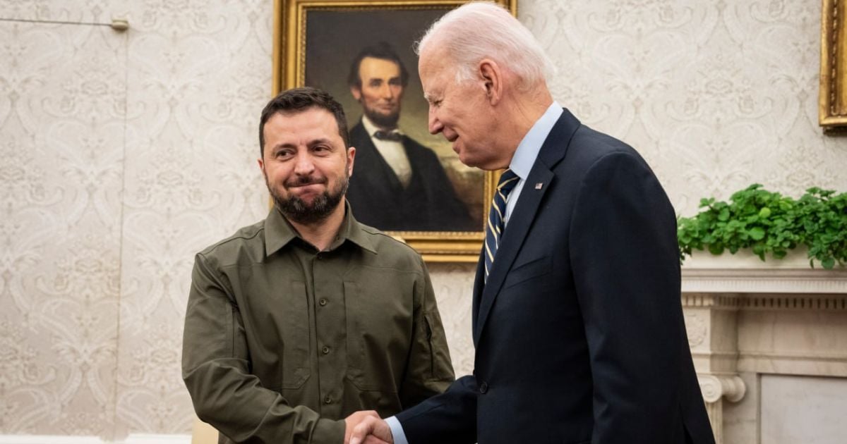 Джо Байден встречается с Владимиром Зеленским в Белом доме