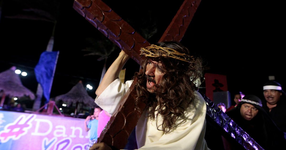 Актори задіяні в спектаклі до Великодня, Нікарагуа / © Reuters