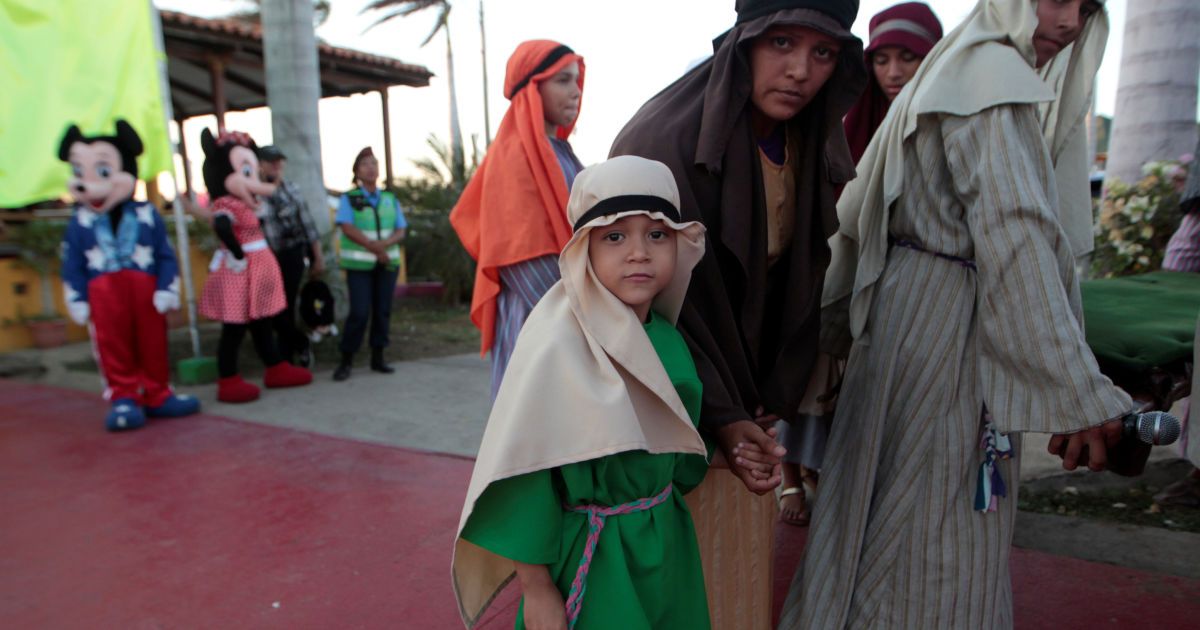 Актори задіяні в спектаклі до Великодня, Нікарагуа / © Reuters