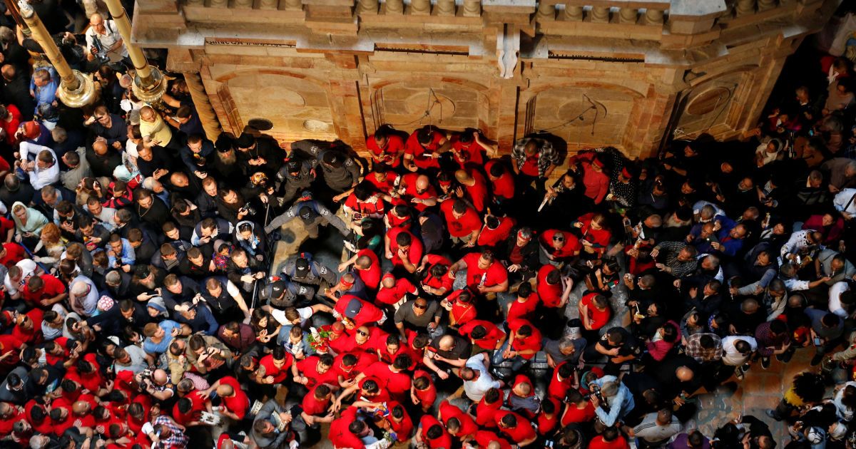 Сходження Благодатного вогню в Єрусалимі_4 / © Reuters