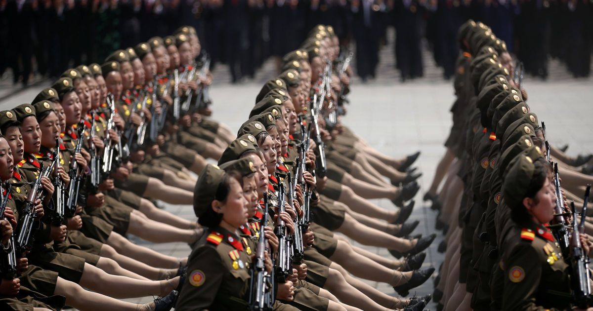 Парад КНДР, солдати-жінки / © Reuters