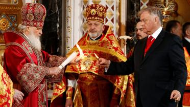 Російський управлінець Володимир Якунін і московський патріарх Кирил / © Reuters