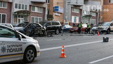Вибух авто на Бесарабці у Києві _15 / © УНІАН