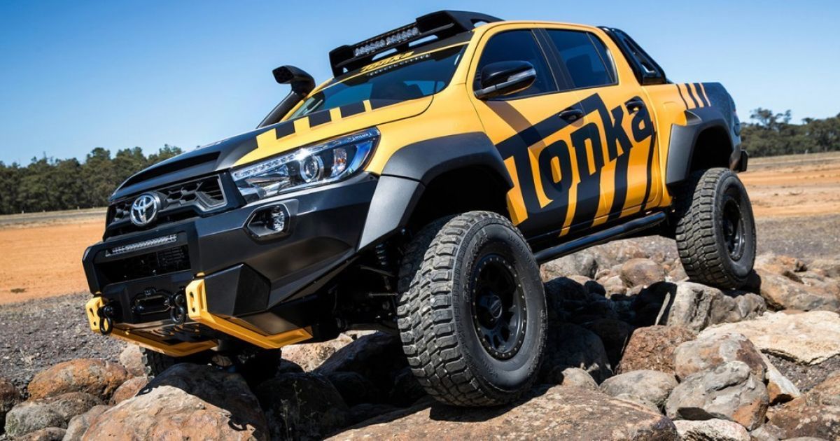 Toyota построила экстремальный пикап HiLux Tonka concept