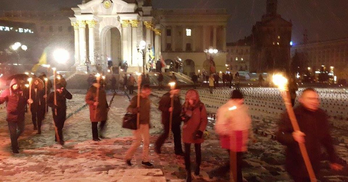 Активісти стурбовані тим, що за два роки силовики не покарали жодного винуватця розгону студентів / © Фото Івана Гребенюка/ТСН