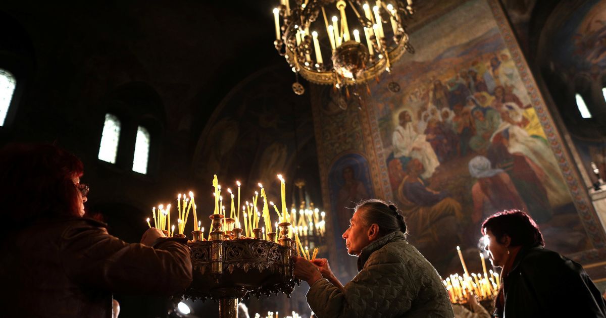 Служба в соборе Александра Невского, София, Болгария / © Reuters