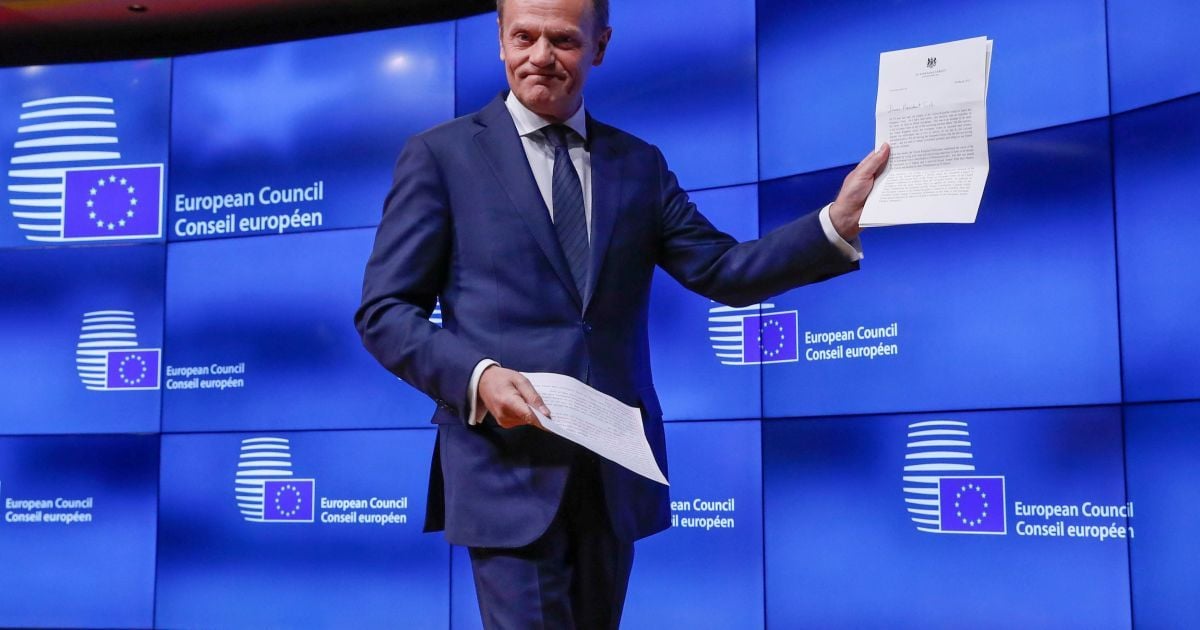 Туск отримав сповіщення від Мей про вихід Британії з ЄС_2 / © Reuters