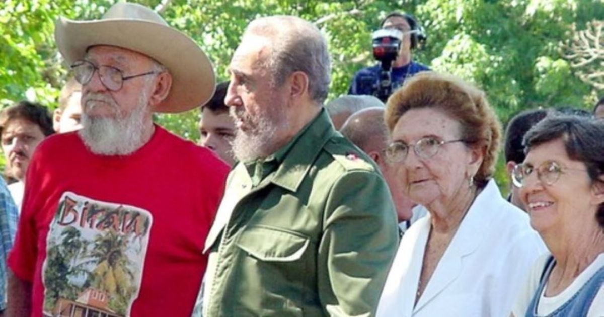 Рамон, Фидель, Анхела и Агустина Кастро. Все четверо умерли
