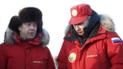 Шапка-вуханка і похід в льодову тріщину. Як Путін з Медведєвим в Арктиці сміття шукали