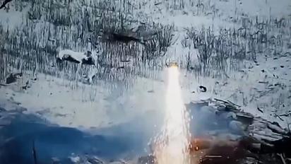 В Сети показали, как работает украинский дрон-дракон