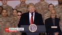 За все время своего президентства Трамп впервые прилетел в Афганистан
