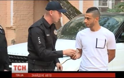 "Слава Україні!" Марокканський футболіст подякував київській поліції за вдруге знайдене авто