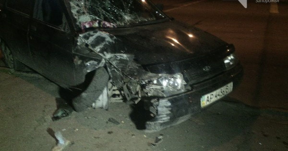 ДТП в Запорожье. / © http://www.061.ua/