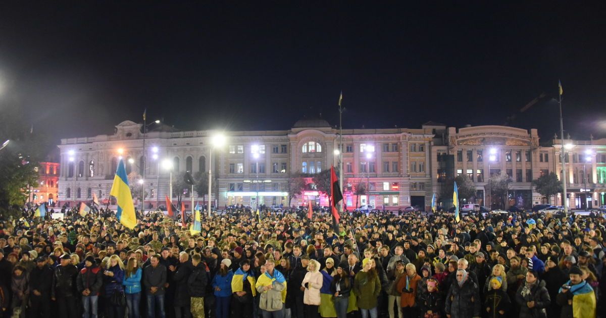 "Марш героїв" у Харкові. Фотограф Ігор Лептуга / © Харківський Громадянський Форум