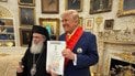 Патріарх Феофіл у Білому домі під час зустрічі з Дональдом Трампом. Фото jerusalem-patriarchate.info