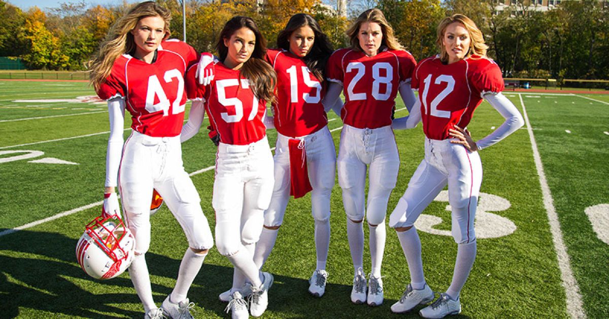 "Ангелы" Victoria&rsquo;s Secret на съемках для Super Bowl 2015