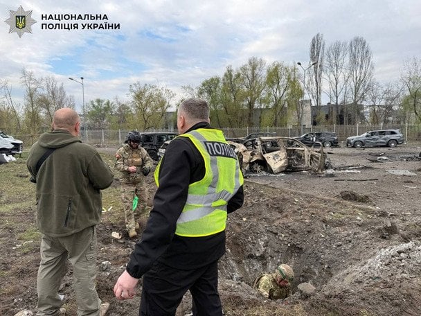 Ворожа атака на Київ / © Поліція Києва