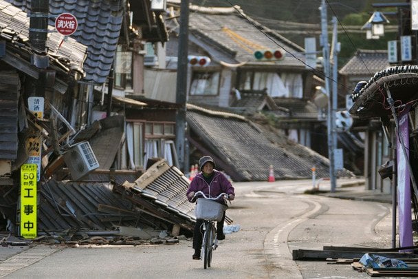 Землетрус в Японії.  / © Associated Press