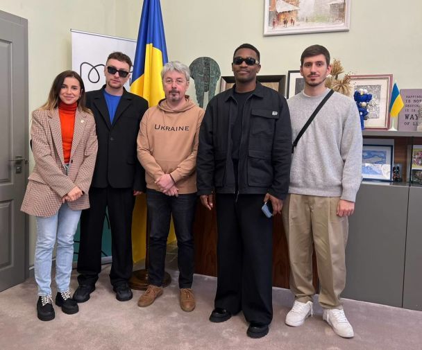 Александр Ткаченко провел TVORCHI на "Евровидение-2023" / © t.me/UkrzalInfo