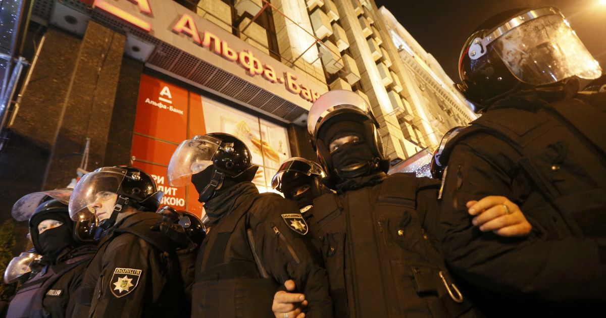 Сутички між націоналістами і правоохоронцями у Києві_4 / © Reuters