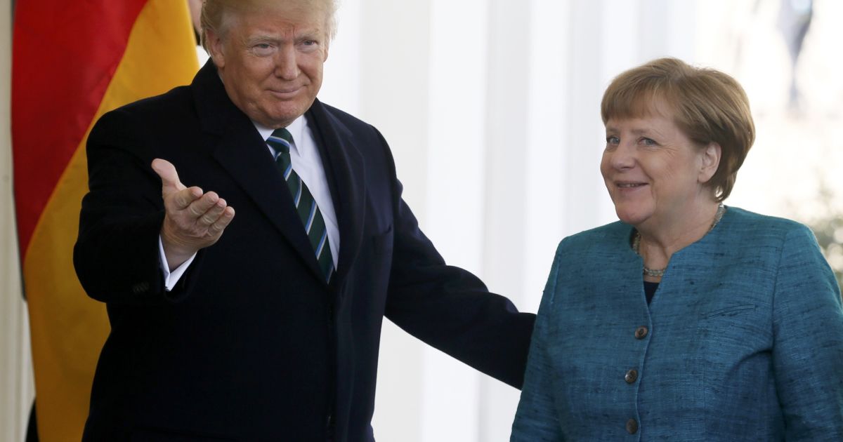 Меркель прилетіла на зустріч з Трампом до Вашингтона
