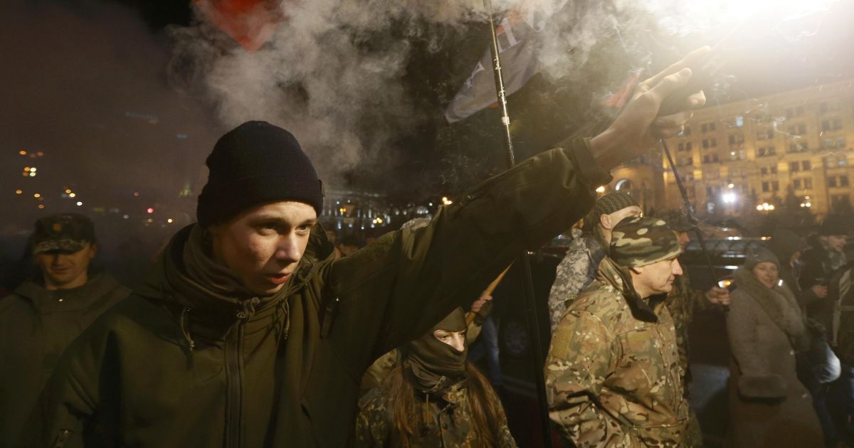 Сутички між націоналістами і правоохоронцями у Києві_5 / © Reuters