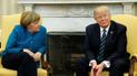 Трамп відмовився потиснути руку Меркель попри заклики журналістів