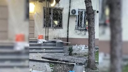 Відео з середини підірваного відділку поліції на Одещині