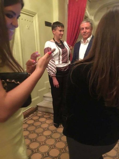 Надежда Савченко в Национальной опере Украины
