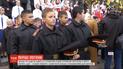 Более ста кадетов одного из столичных лицеев получили свои первые в жизни погоны