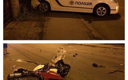 Смертельные гонки в Черновцах: братья на мотоцикле влетели в столб, убегая от полиции