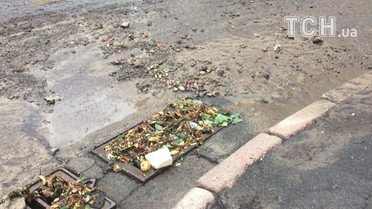 Ранок на Подолі після зливи / © фото: Юлія Желонкіна