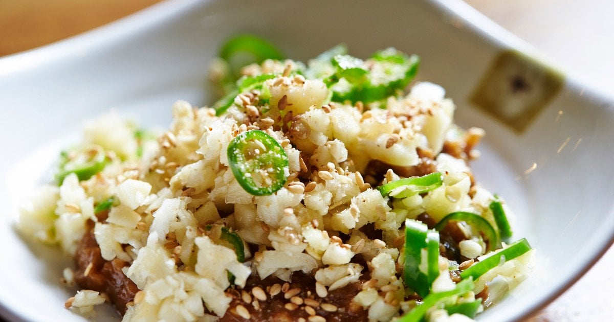 Салат из цветной капусты по-корейски