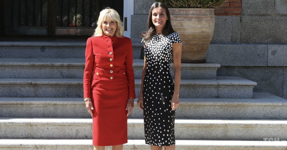 Джилл Байден та королева Летиція