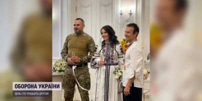 Весілля в однострої та вишиванках: Олег Сенцов вдруге одружився