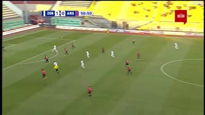 Зоря - Арсенал-Київ - 2:0. Відео голу Громова