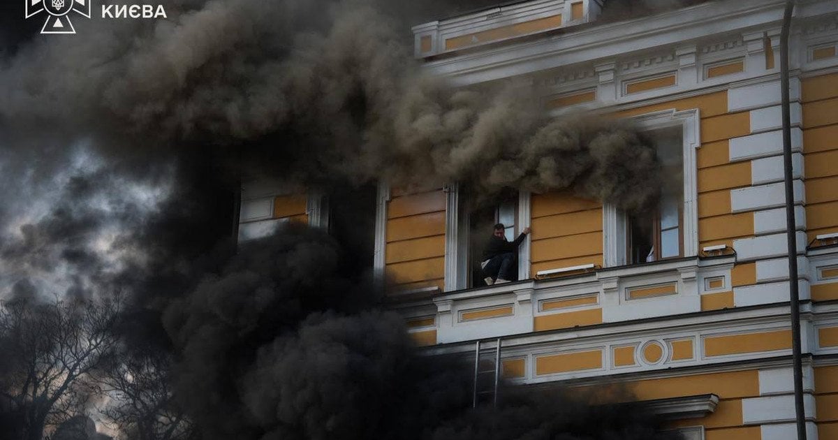 Удар по НАН України у Києві