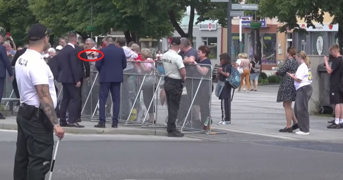 71-річний житель міста Левіце стріляє у прем'єр-міністра Словаччини Роберта Фіцо