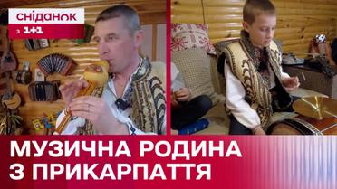 Музыкальные инструменты на любой вкус: 10-летнее достояние семьи Сметанюков из Прикарпатья