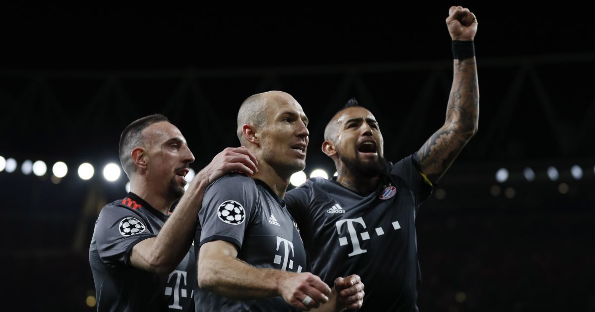 "Бавария" снова пристыдила "Арсенал" на пути к 1/4 финала Лиги чемпионов