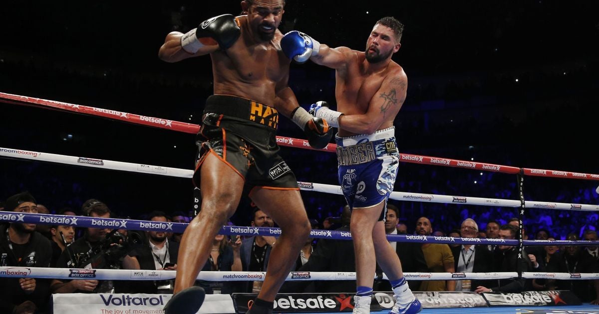 Как Хэй проиграл Белью в Лондоне, вылетев за пределы ринга