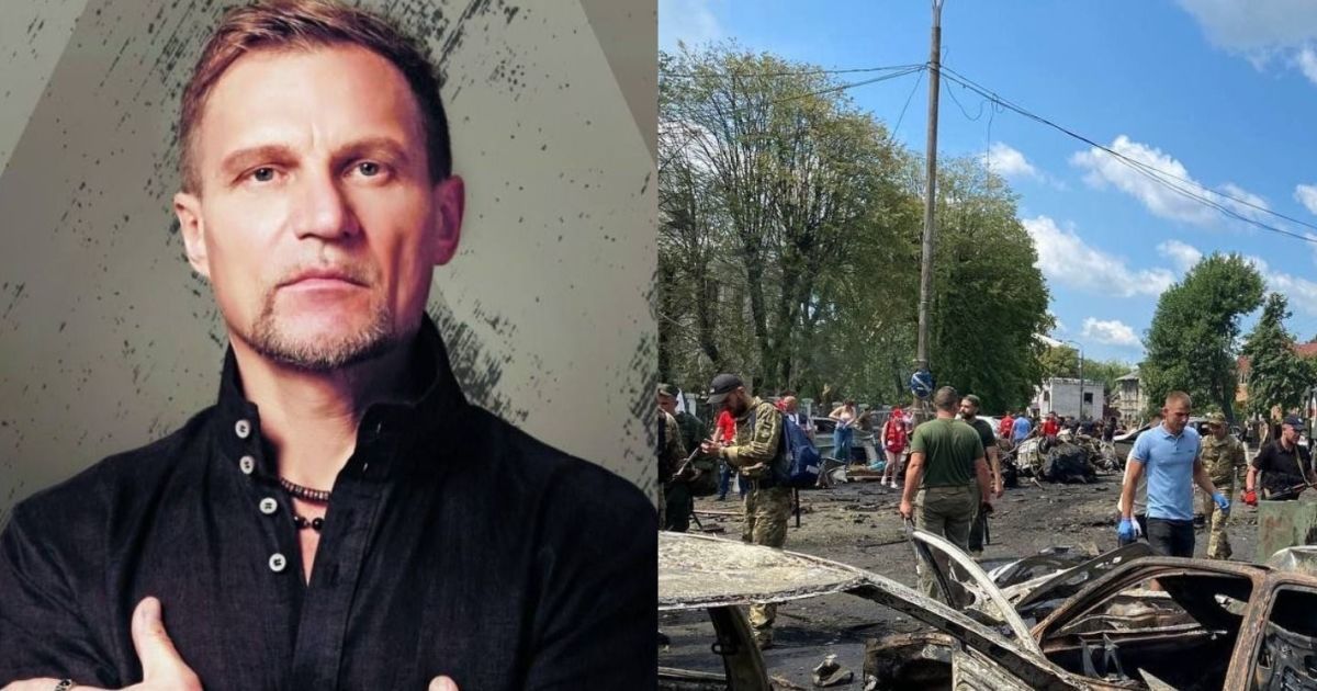 Спасло 10 минут: Олег Скрипка ехал на встречу в центр Винницы, куда попала вражеская ракета