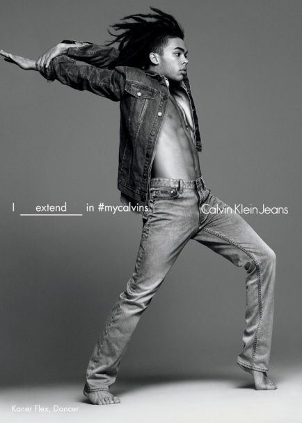 FKA twigs в рекламной кампании Calvin Klein Jeans