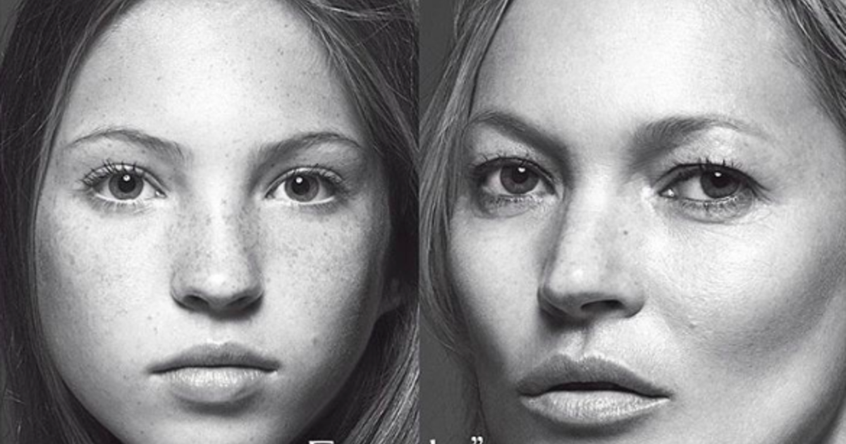 Мосс та її донька дуже схожі одна на одну / © vogue.it