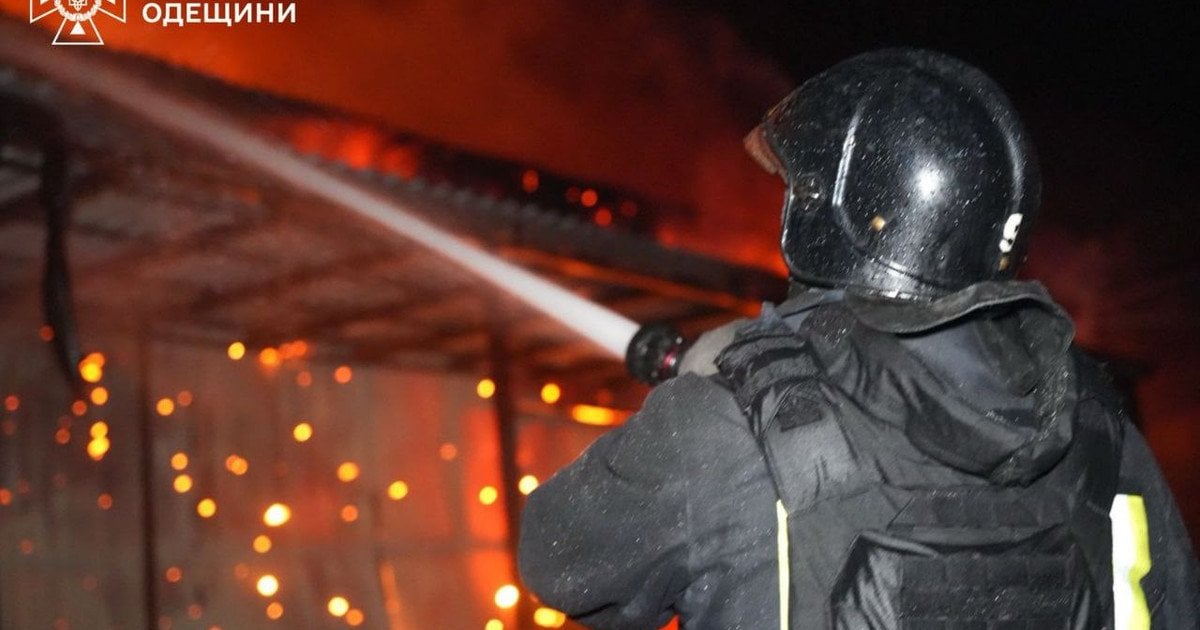Пожежа в Одесі 23 квітня