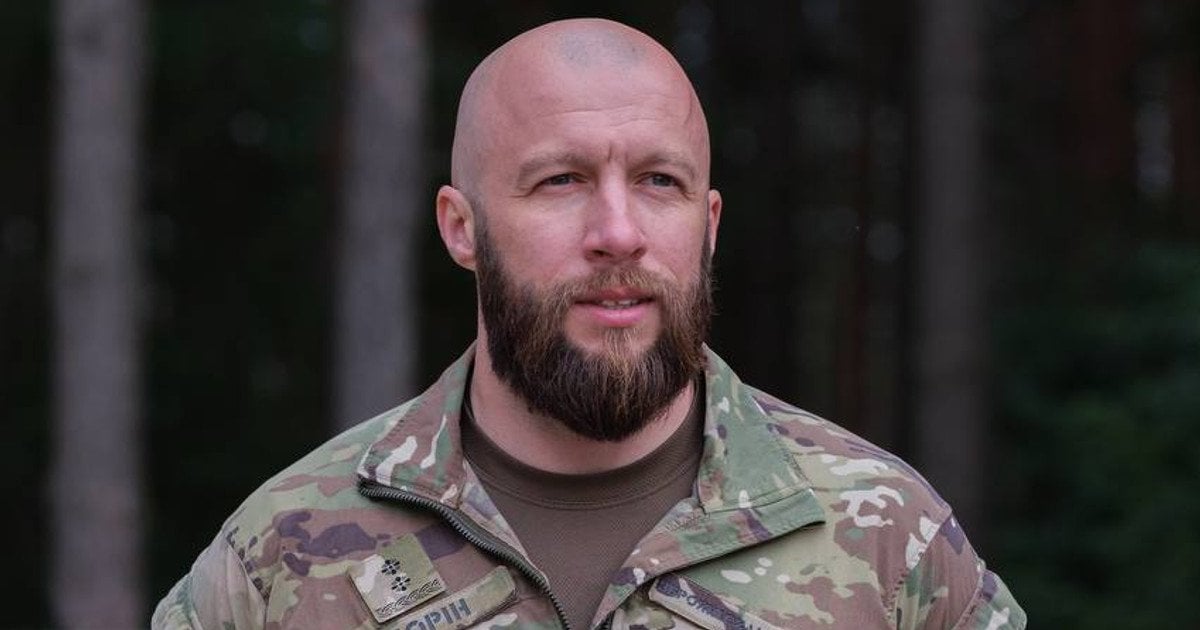 Подполковник ВСУ, заместитель командира Третьего армейского корпуса Максим Жорин
