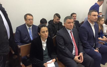 В суд на рассмотрение апелляции патрульного Олийныка прибыл высокопоставленный "десант"