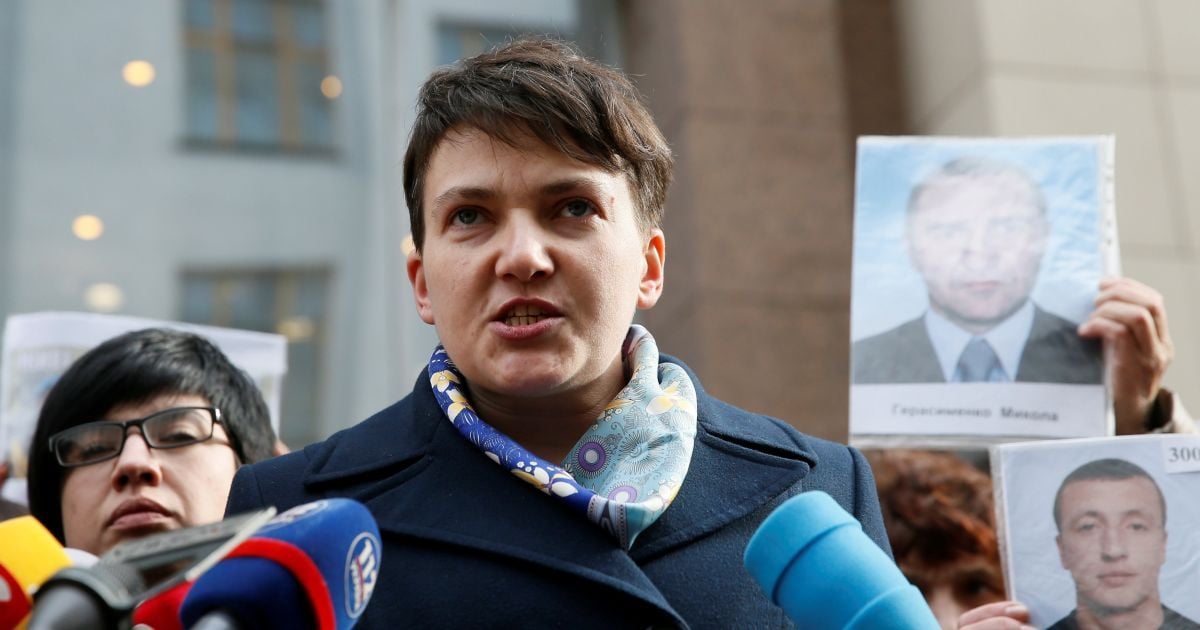 Савченко прокоментувала слова про те, що "краще б Україною управляв Путін"