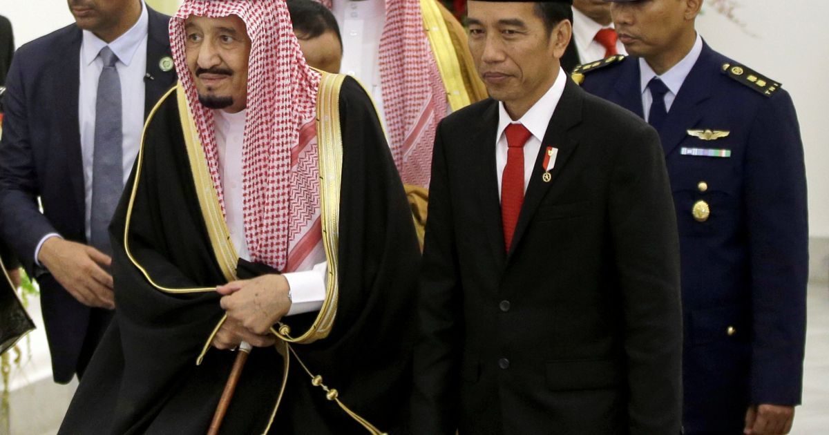 Король Салман и президент Индонезии Джоко Видодо / © Reuters