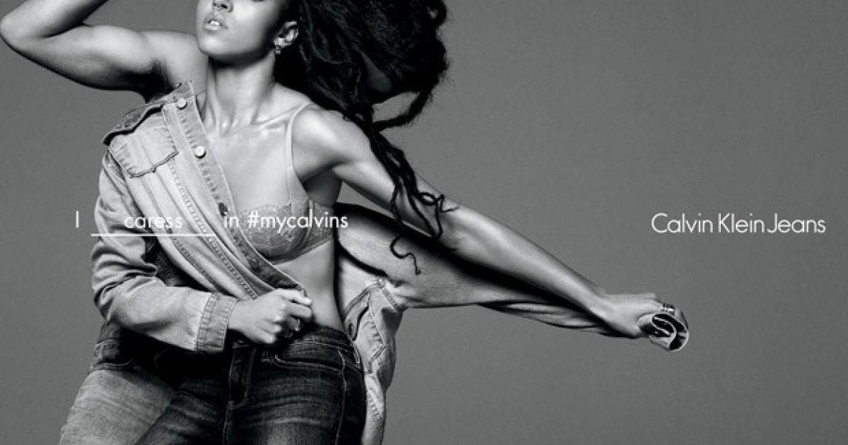 FKA twigs в рекламной кампании Calvin Klein Jeans